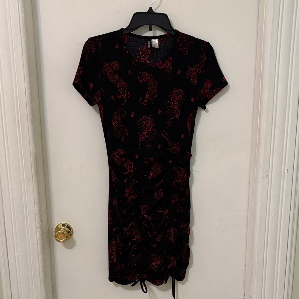 Sexy Black and Red Dress
